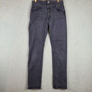 7 For All Mankind Jeans Mens 29x31 Slimmy Slim Luxe Sport Dark Wash Soft Modal